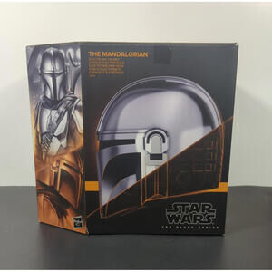 Star Wars The Black Series The Mandalorian Premium Electronic Helmet NEW/SEALED